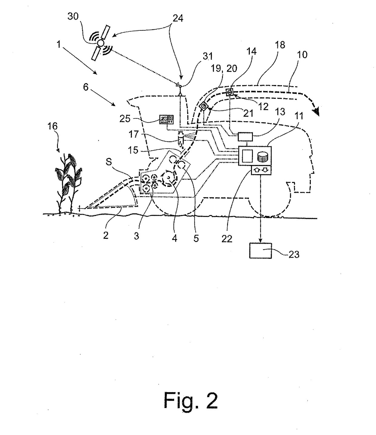 Agricultural harvesting system