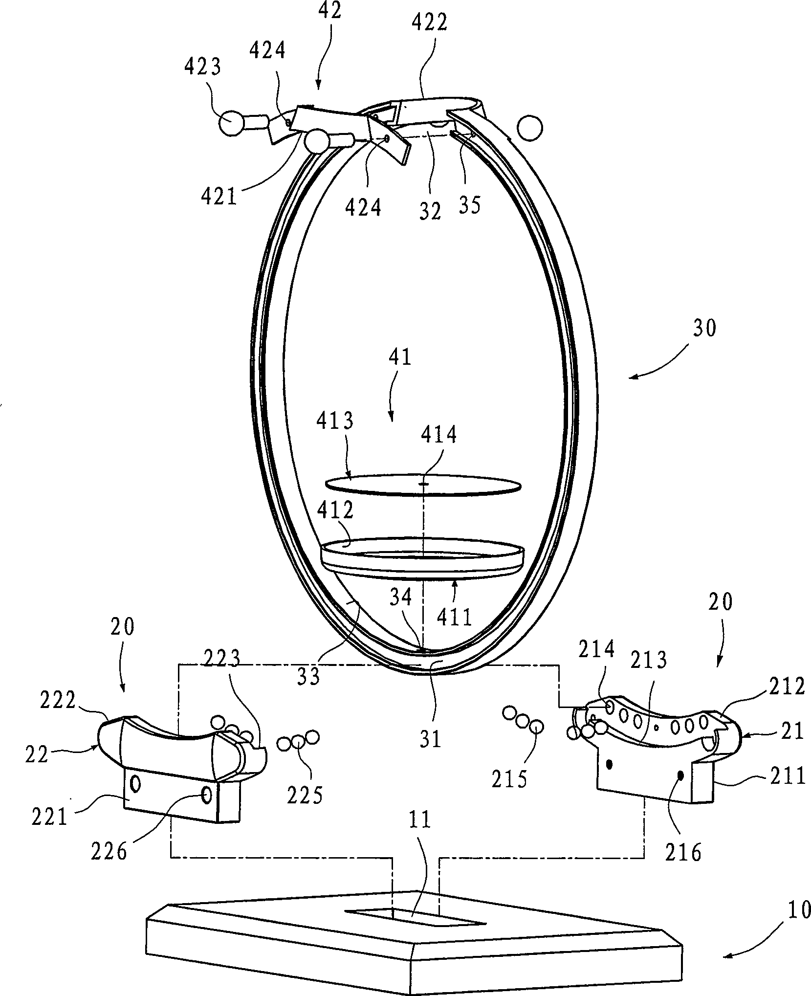 Swivel block style rotating wine rack