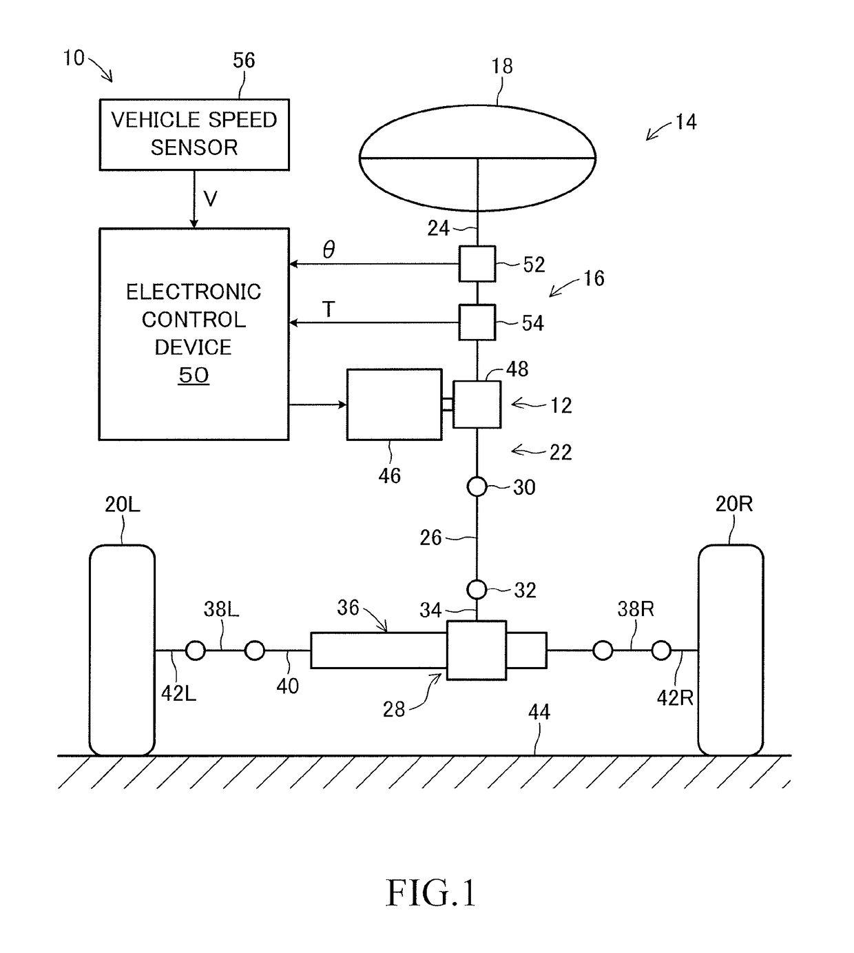 Steering assist apparatus for vehicle