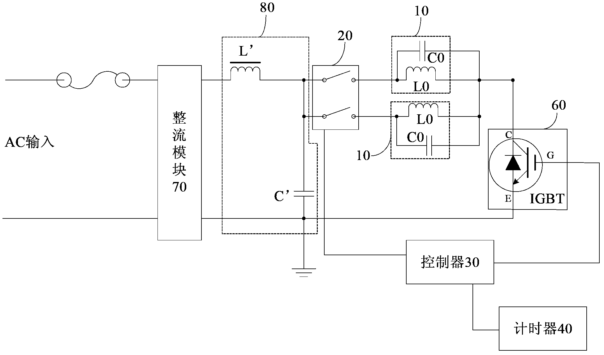 Intelligent control method of convection heating of multiple electromagnetic heating units and electromagnetic heating device
