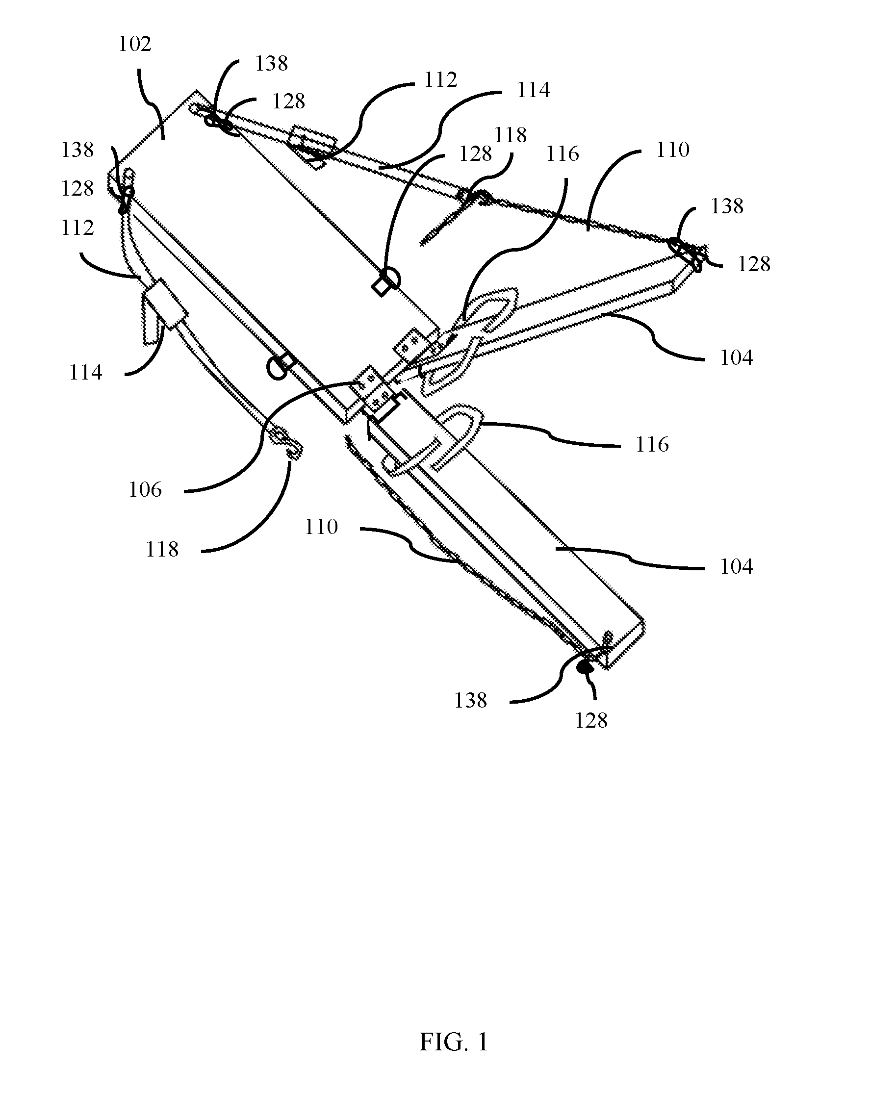 Portable hamstring stretcher/exerciser device