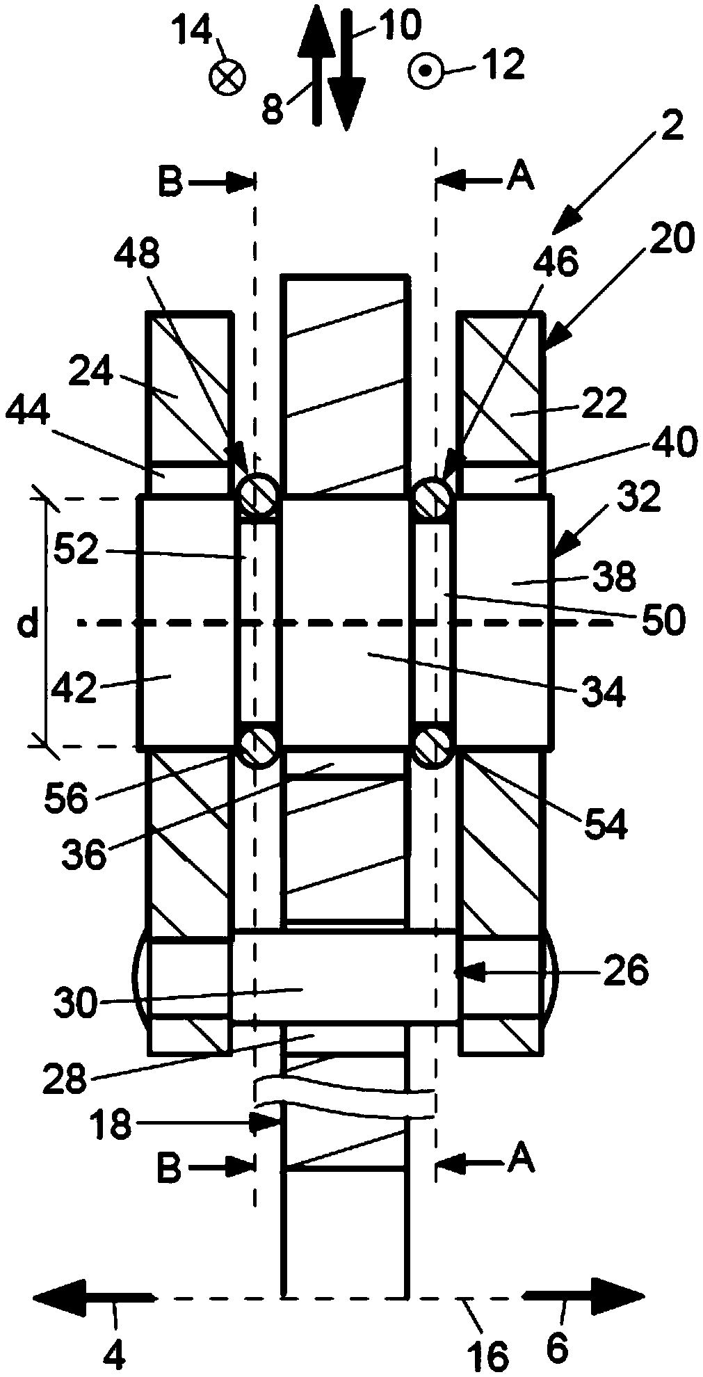 Centrifugal pendulum device and torsional vibration damper with such centrifugal pendulum device