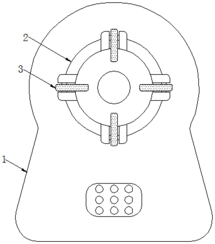 A tensioning device for spinning yarn transmission that automatically adjusts spinning yarn to prevent slack