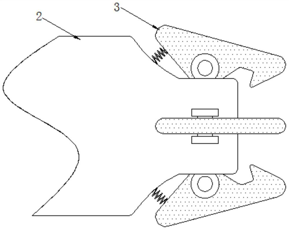 A tensioning device for spinning yarn transmission that automatically adjusts spinning yarn to prevent slack