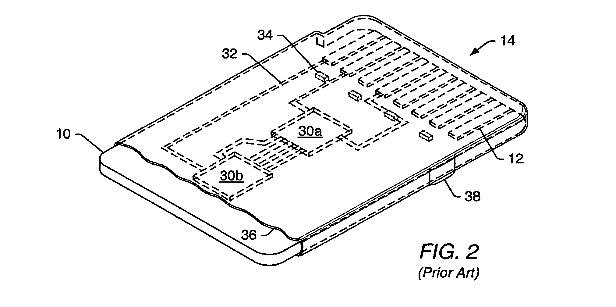 Memory module having interconnected and stacked integrated circuits