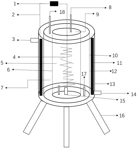 Device and method for desalination of cylindrical bio-cathode microbial desalination fuel cell