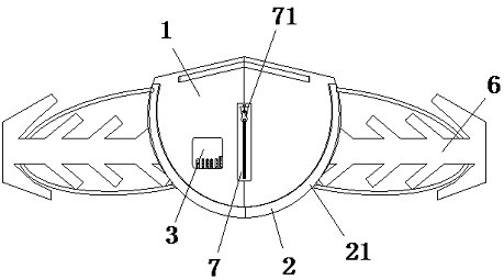 Mask suitable for long-time wearing