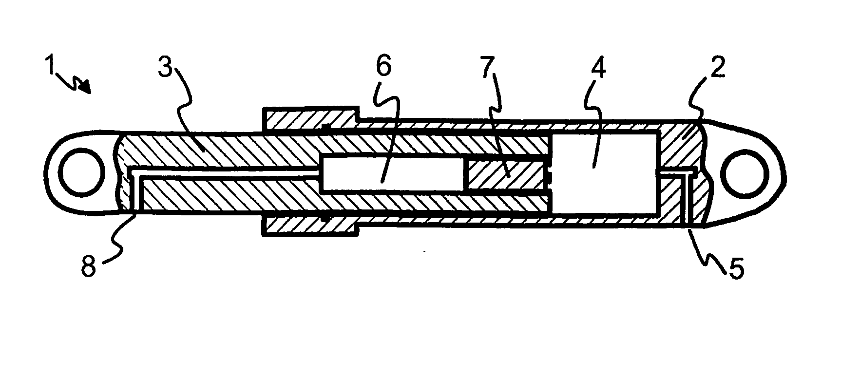 Relief cylinder structure of a multinip calender