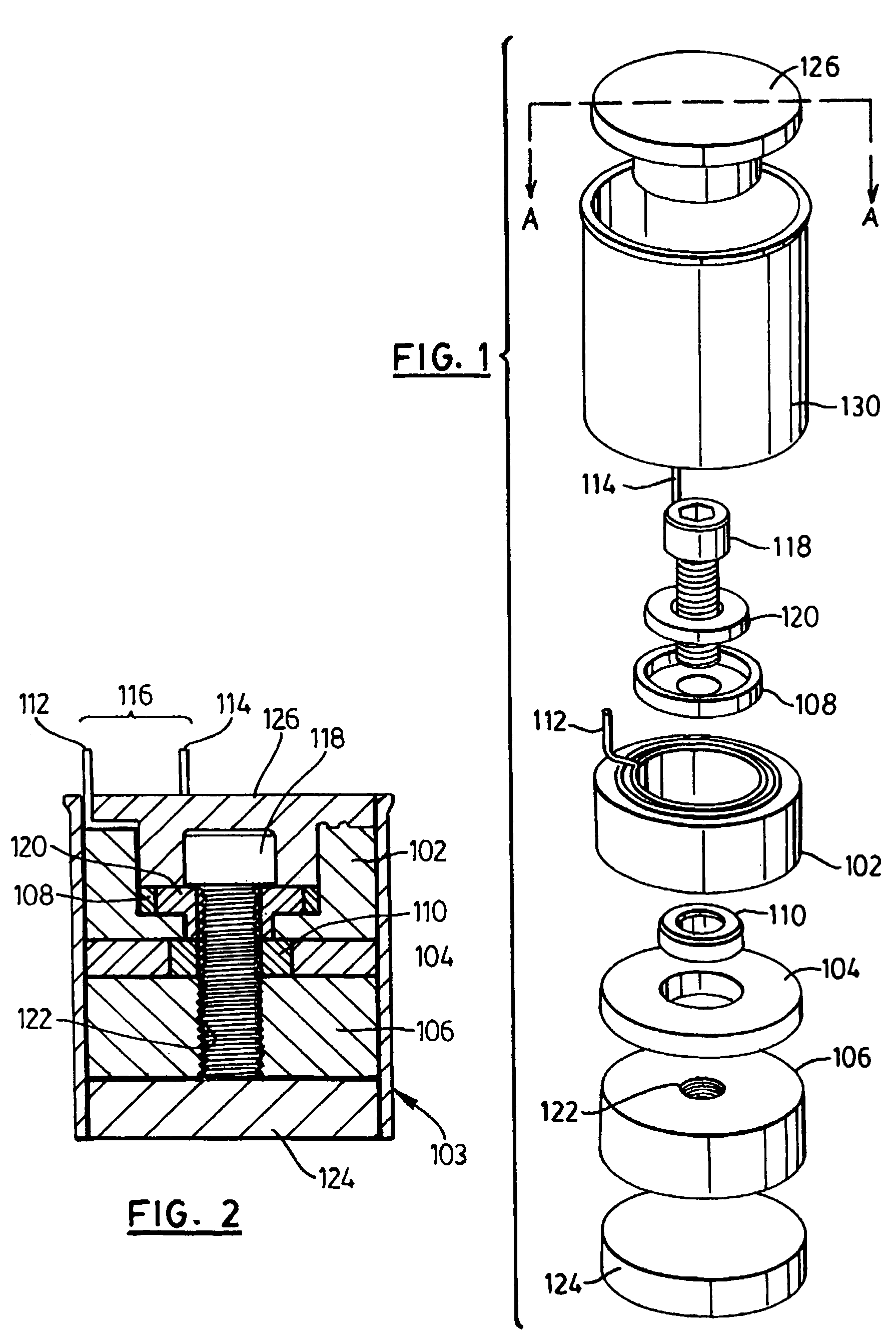 Method and apparatus for damping an ultrasonic transducer suitable for time of flight ranging and level measurement systems