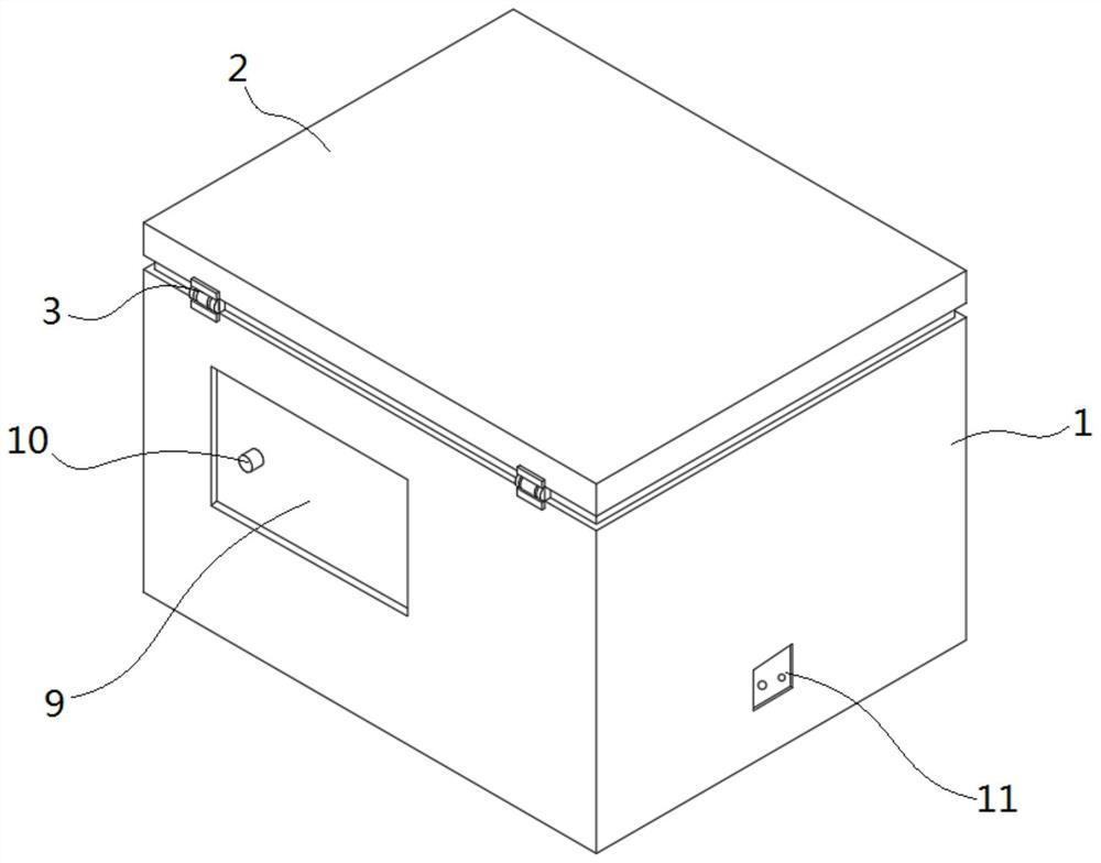 Protection device for forest processing device