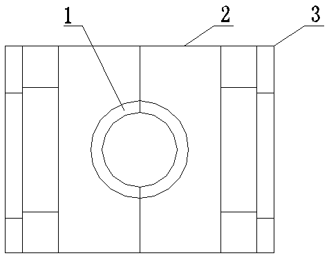 Small-diameter steel pipe pile side static-pressure hoop device