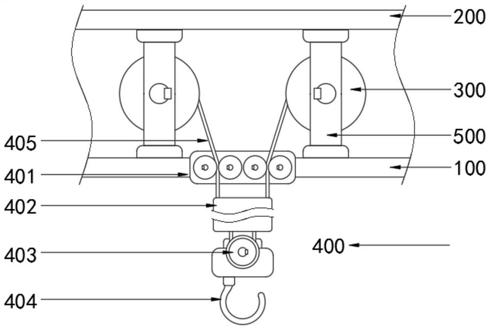 Hoisting mechanism of crane