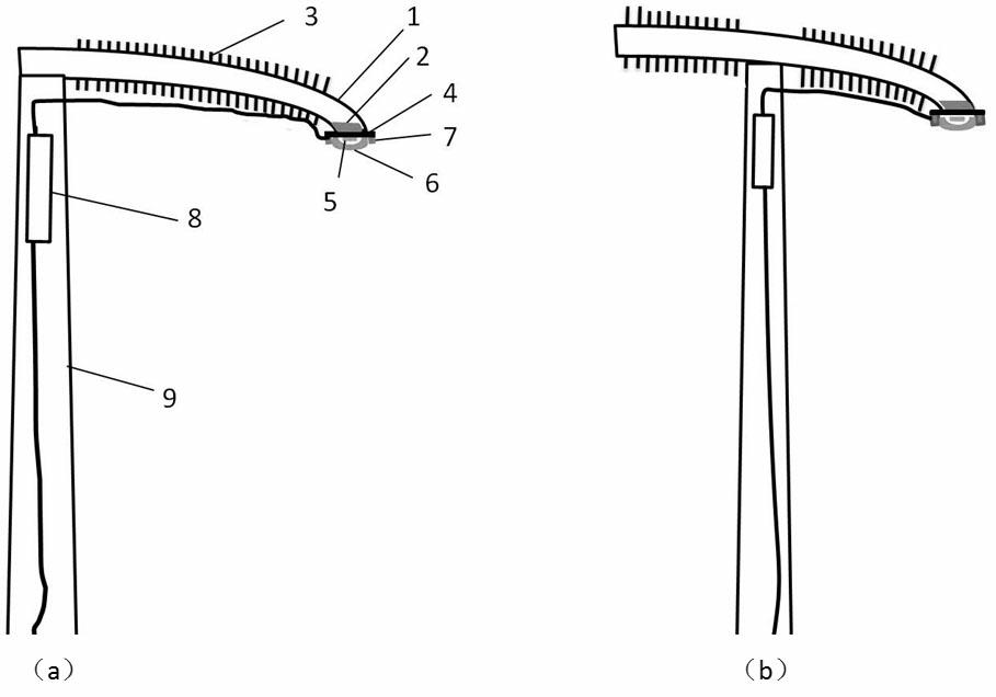 LED (light emitting diode) street lamp device