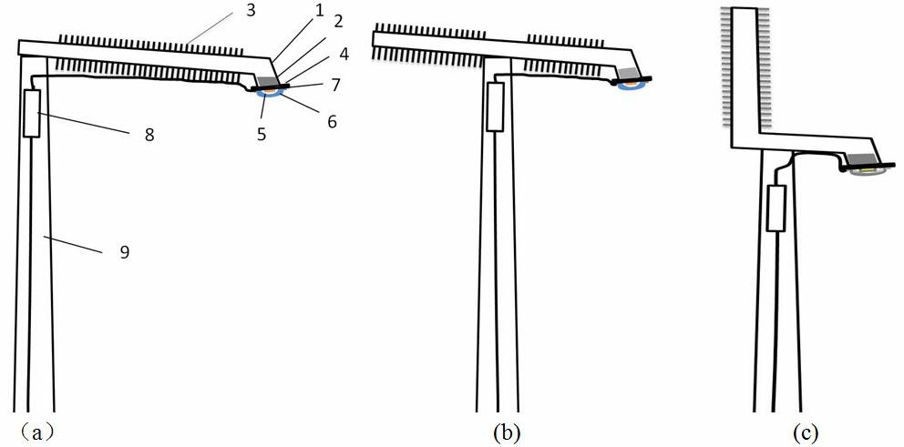 LED (light emitting diode) street lamp device