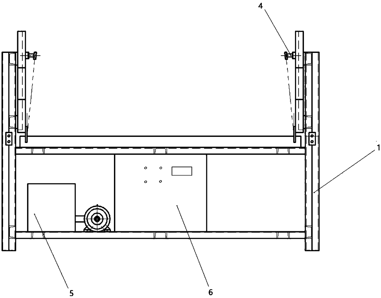 Rubber stair step cutting machine and cutting method