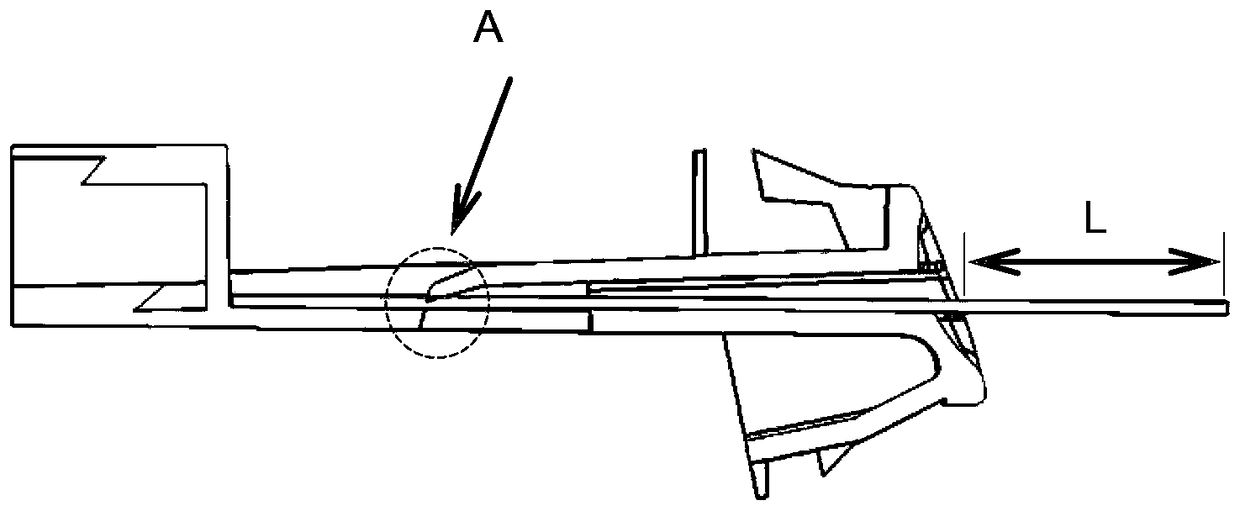 A self-bounce card slot device