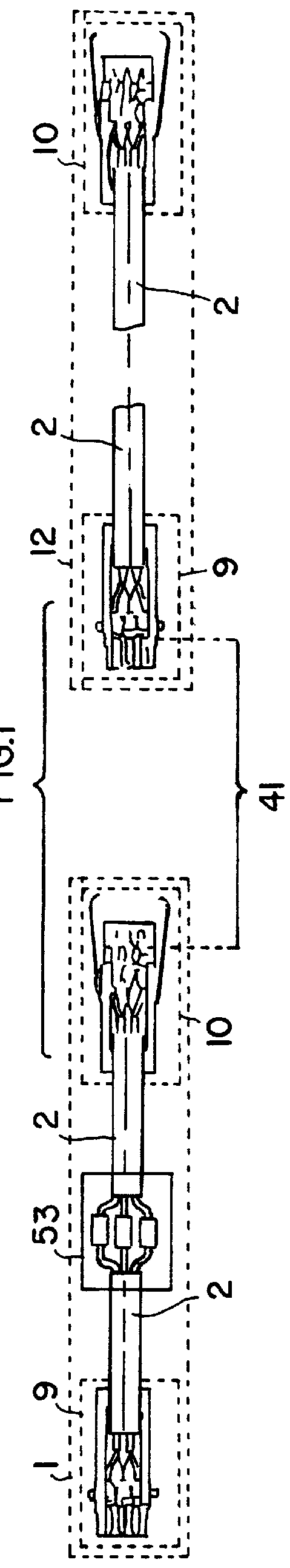 Interconnect system for heating conductors in an aircraft