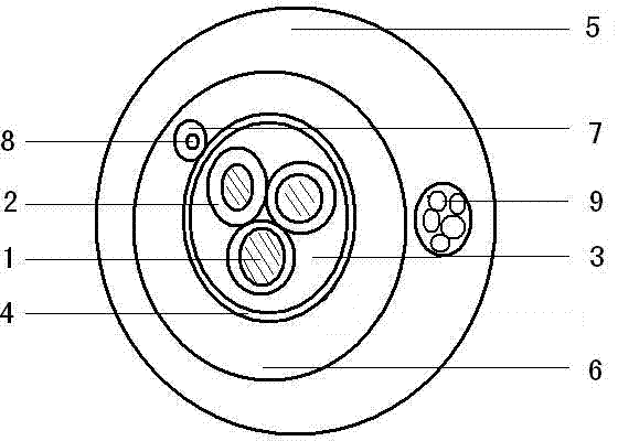 A dynamic indicating guiding lighting line