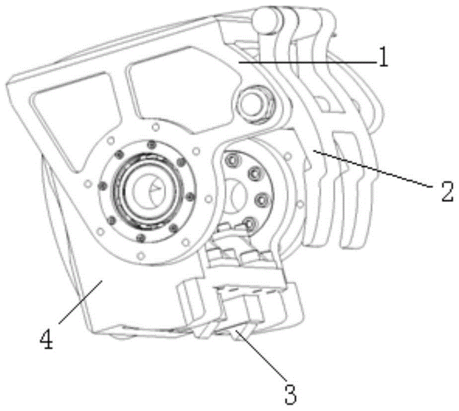 High rigidity deploy-in-position locking device