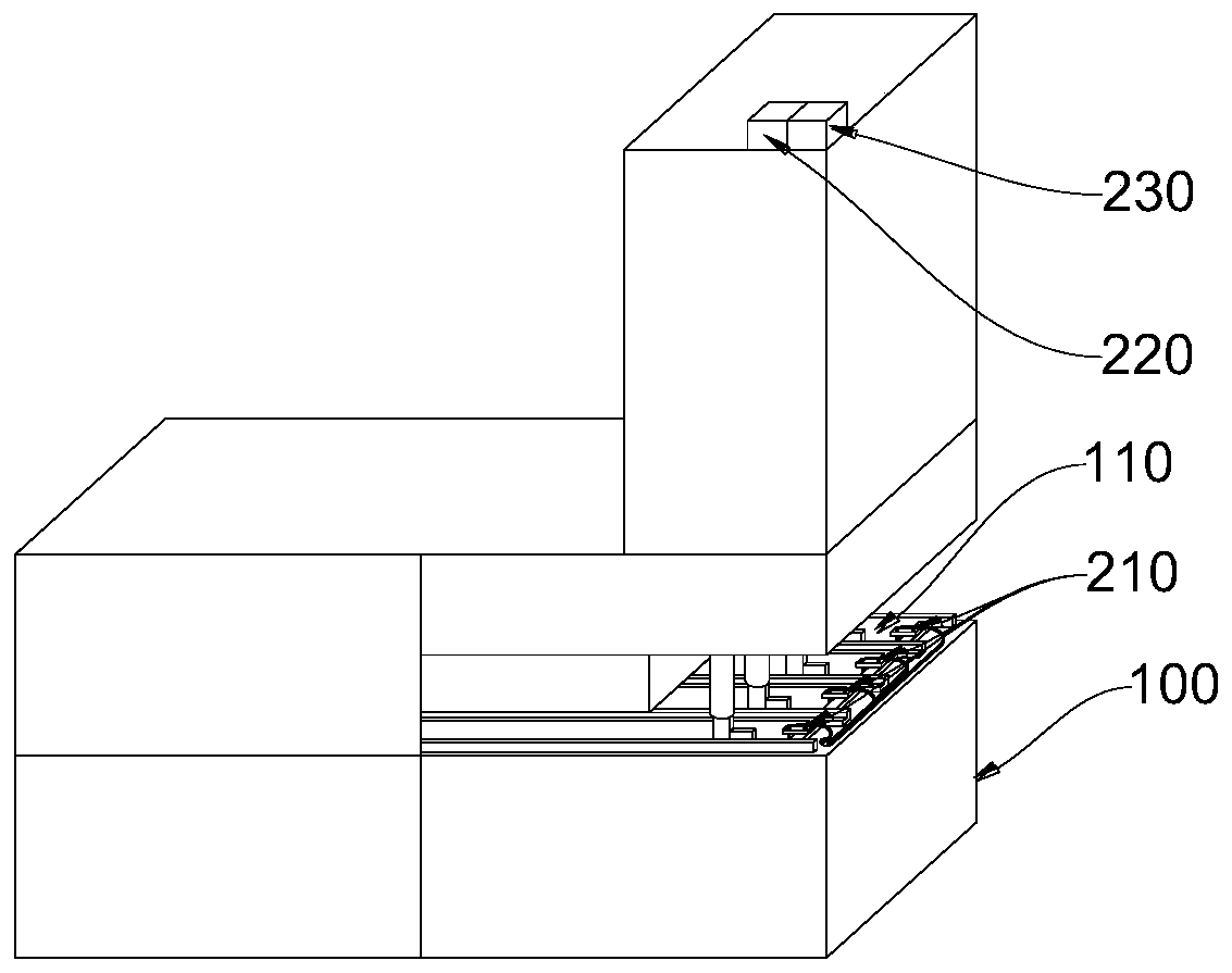 Liquid level monitoring device for welding strip tin-plating machine