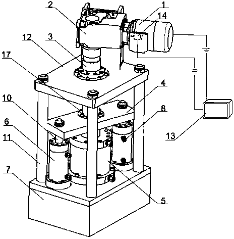 Novel hydraulic clamp oil source