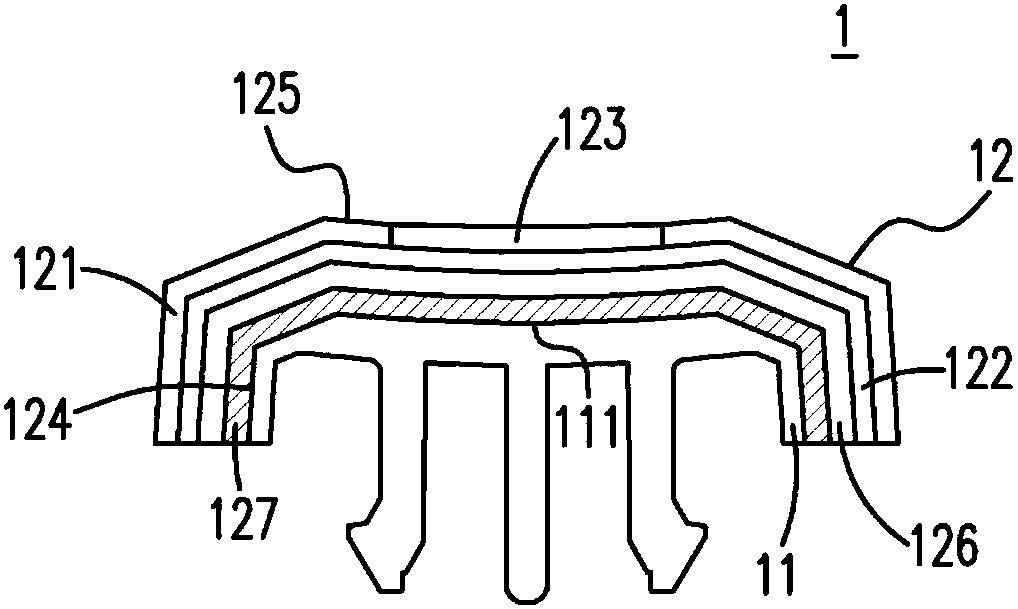 Method for manufacturing key cap for covering type keyboard device