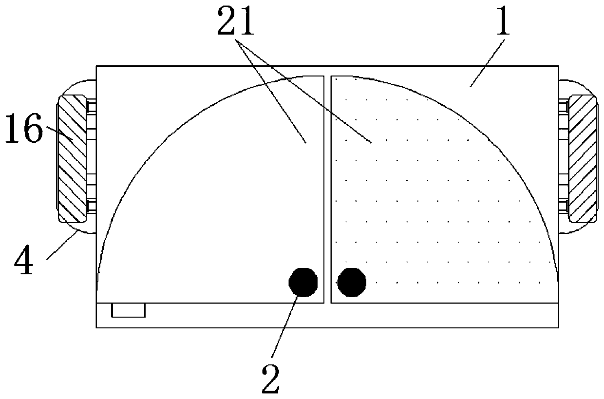 A self-expandable lifesaving floating board for swimming teaching