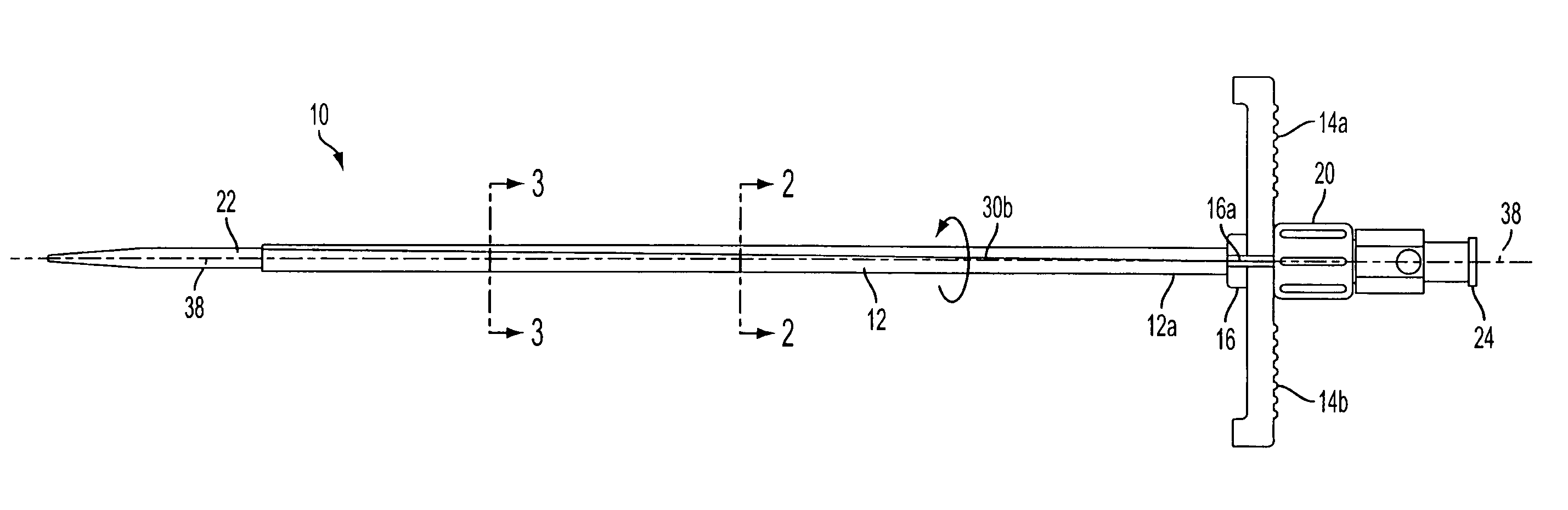 Peel-away introducer sheath having pitched peel lines and method of making same