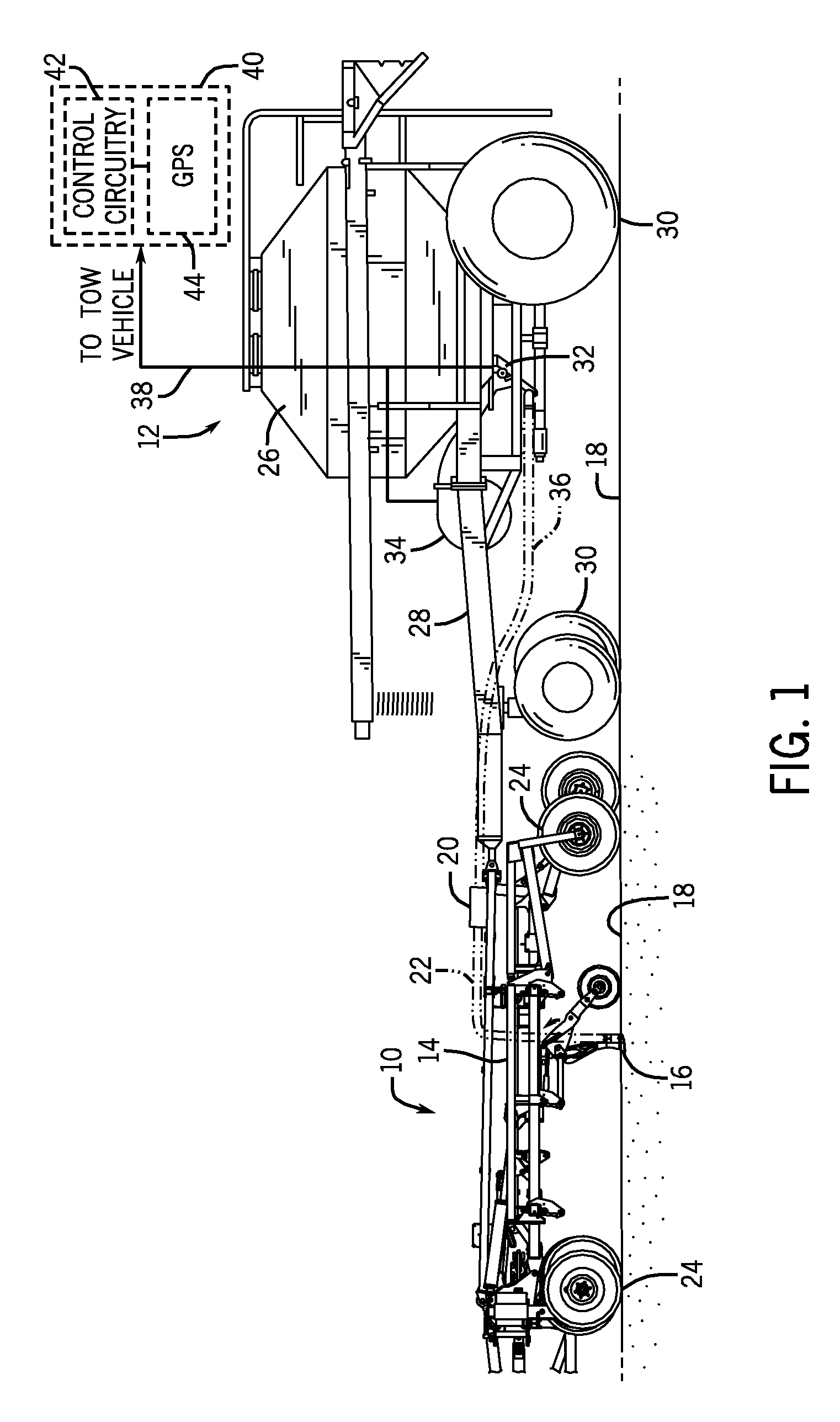 Sectioned metering system and method