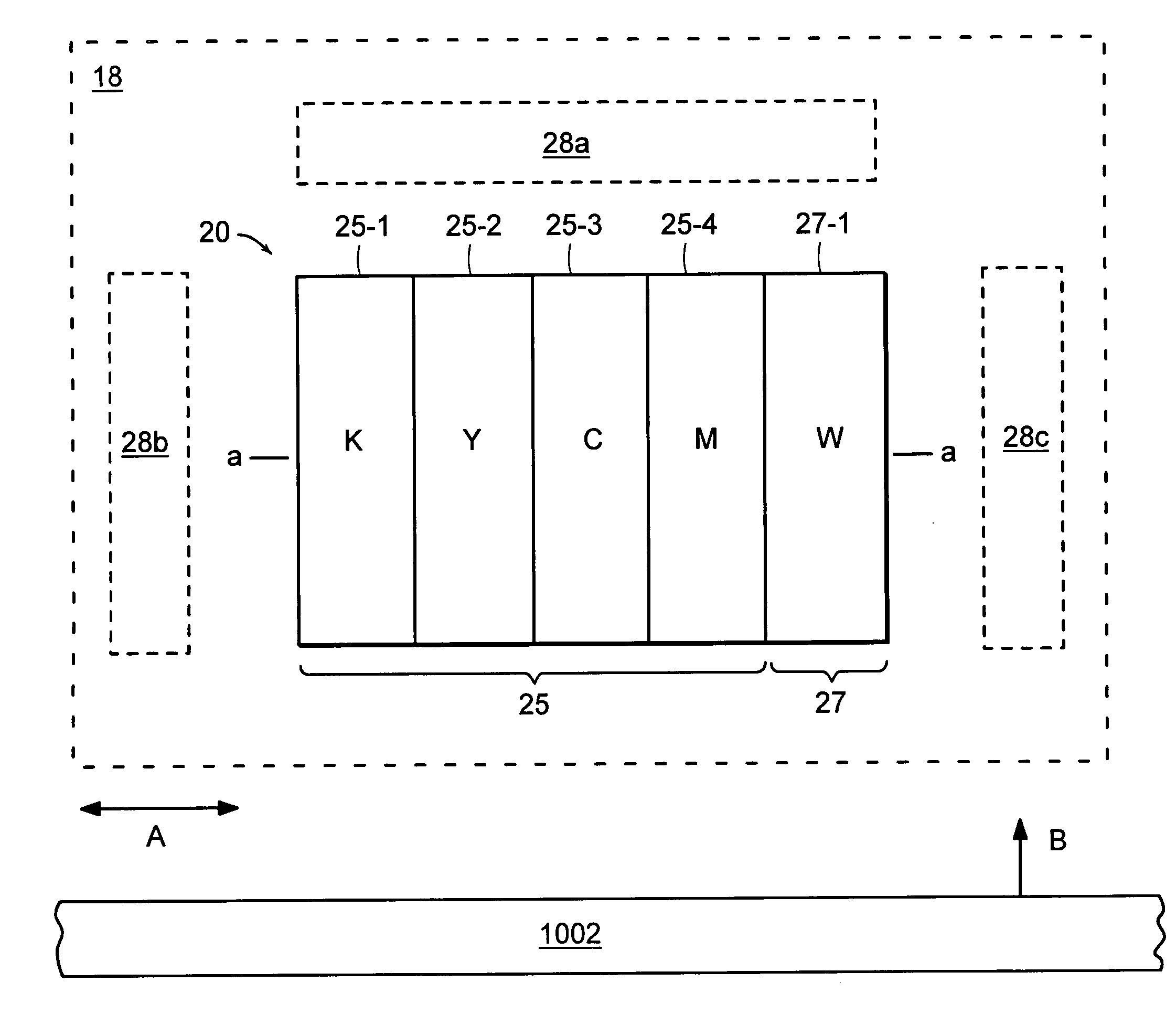 Method and system for multi-channel ink-jet printing