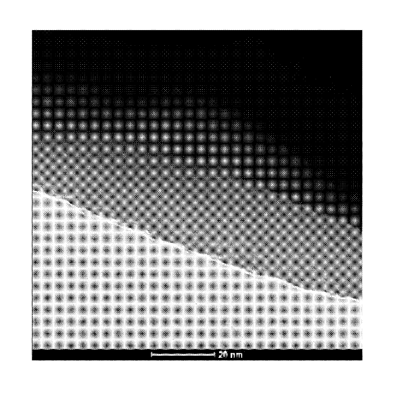Lithium-nickel-cobalt-manganese oxide composite material particle and preparation method thereof as well as battery