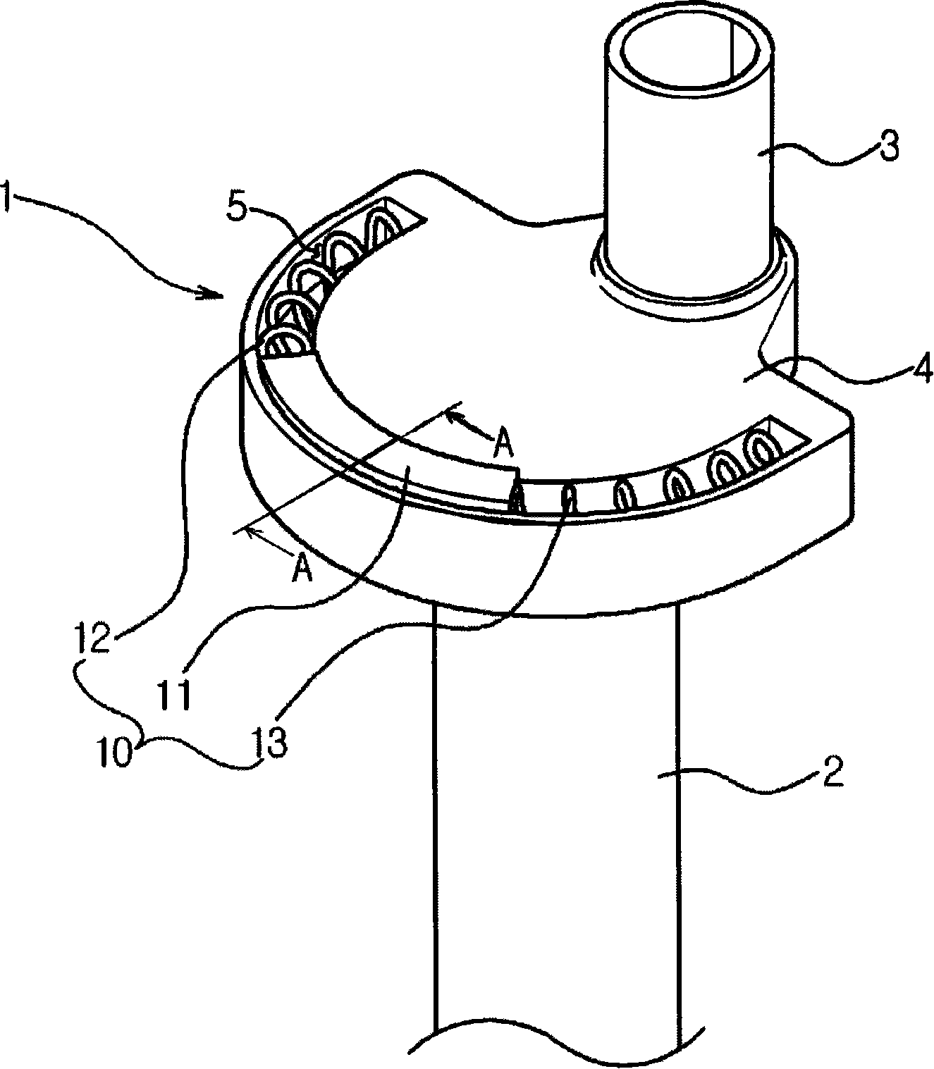Crankshaft of reciprocal compressor