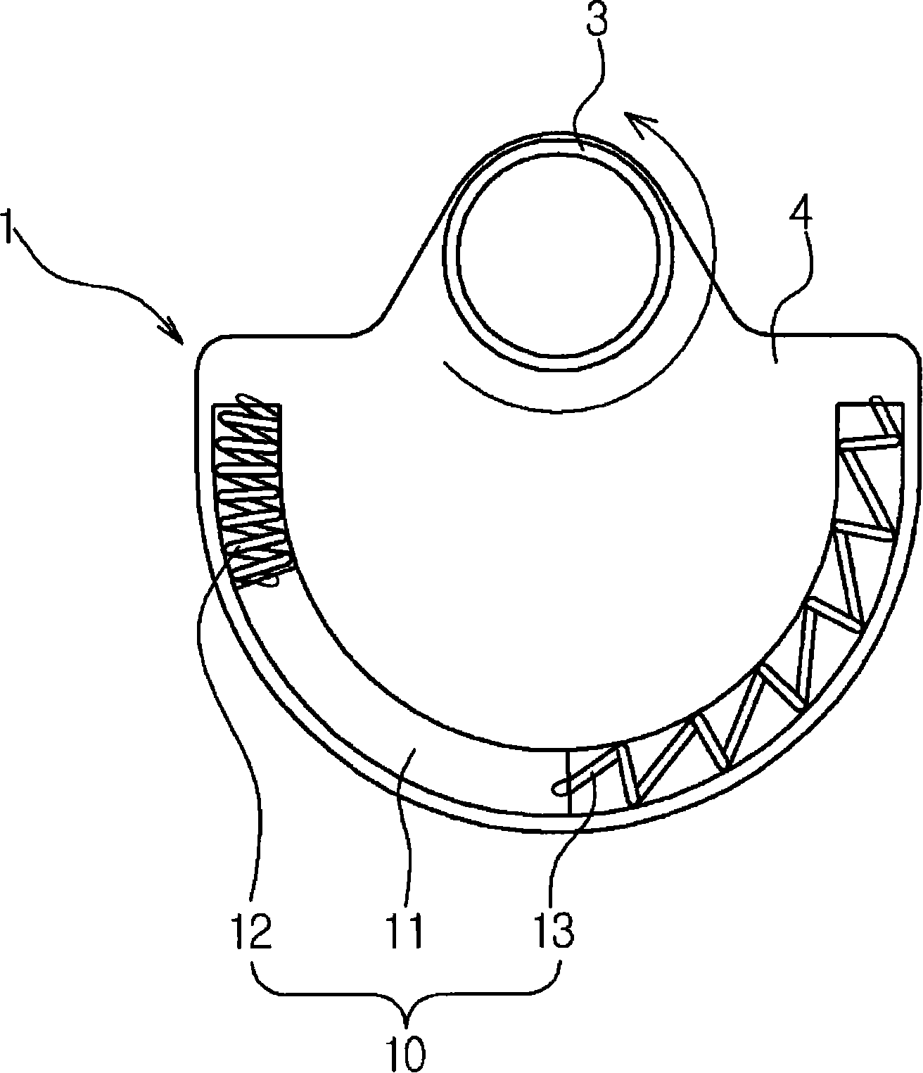 Crankshaft of reciprocal compressor