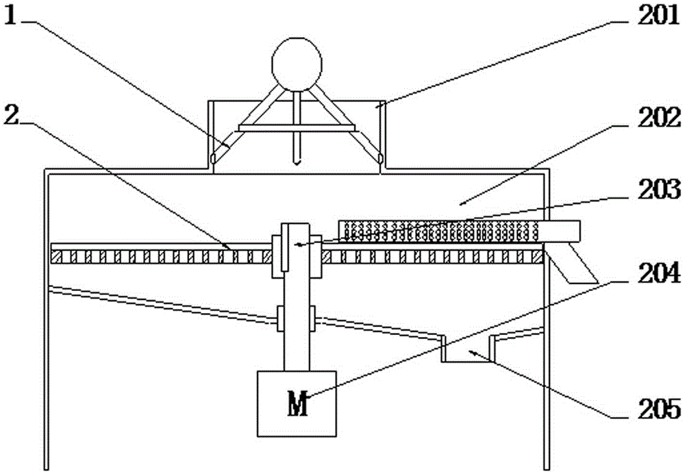 Rotary filtering apparatus of slurry