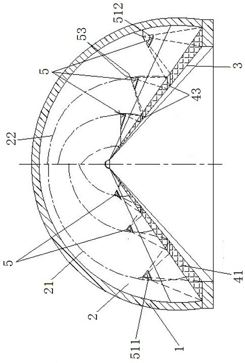 Electro-optical long afterglow light storage material pavement and pattern and construction method