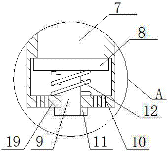 Leakage-proof explosion-proof dyeing mold of colored spun yarns