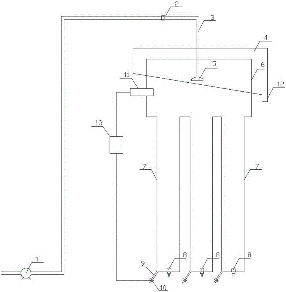 Compound inflation multi-column-body combined type flotation equipment