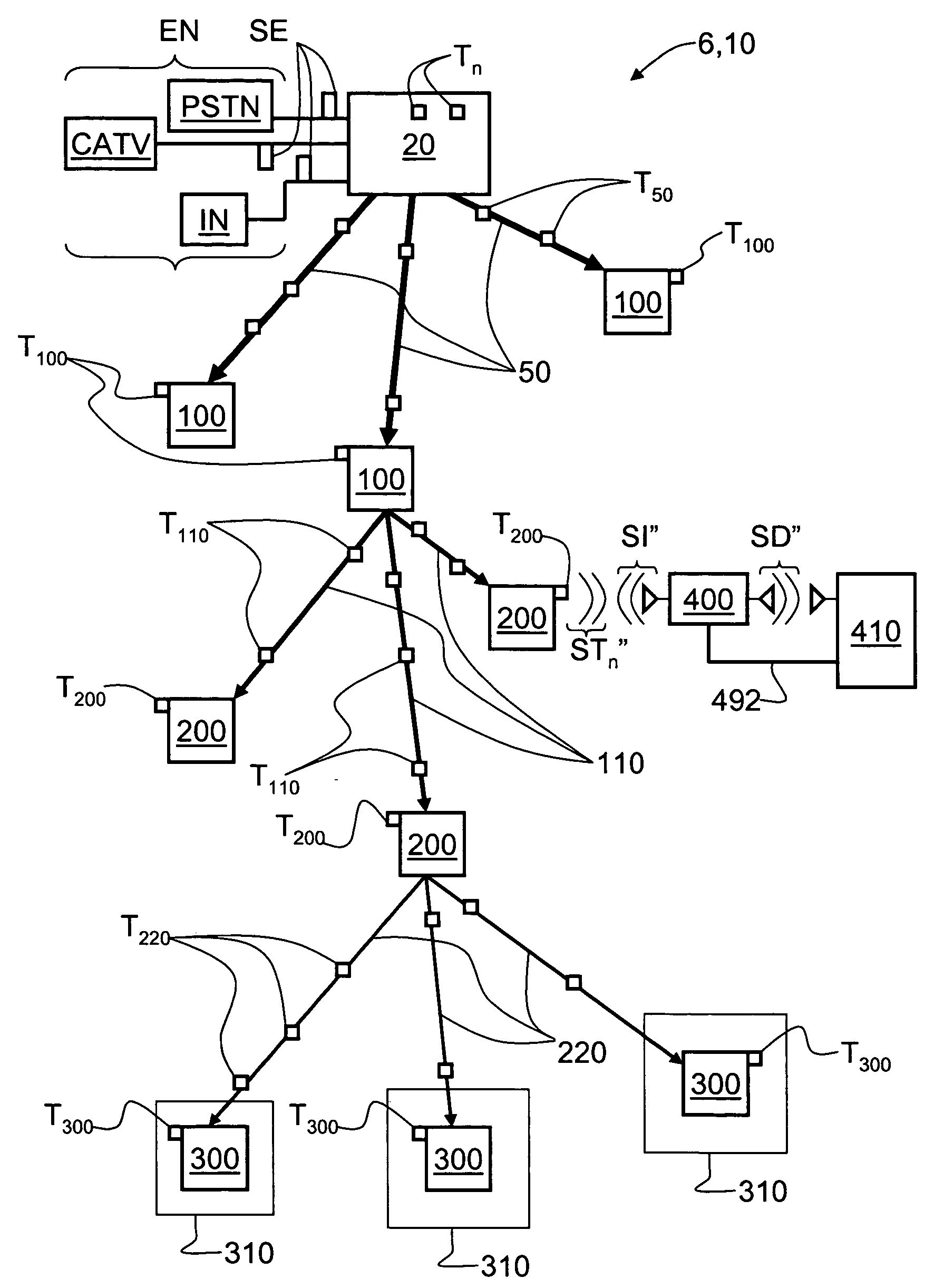 RFID systems and methods for optical fiber network deployment and maintenance