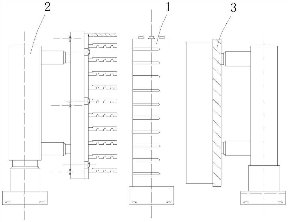 A kind of forming equipment and processing method of high-rise building prefabricated wall panels