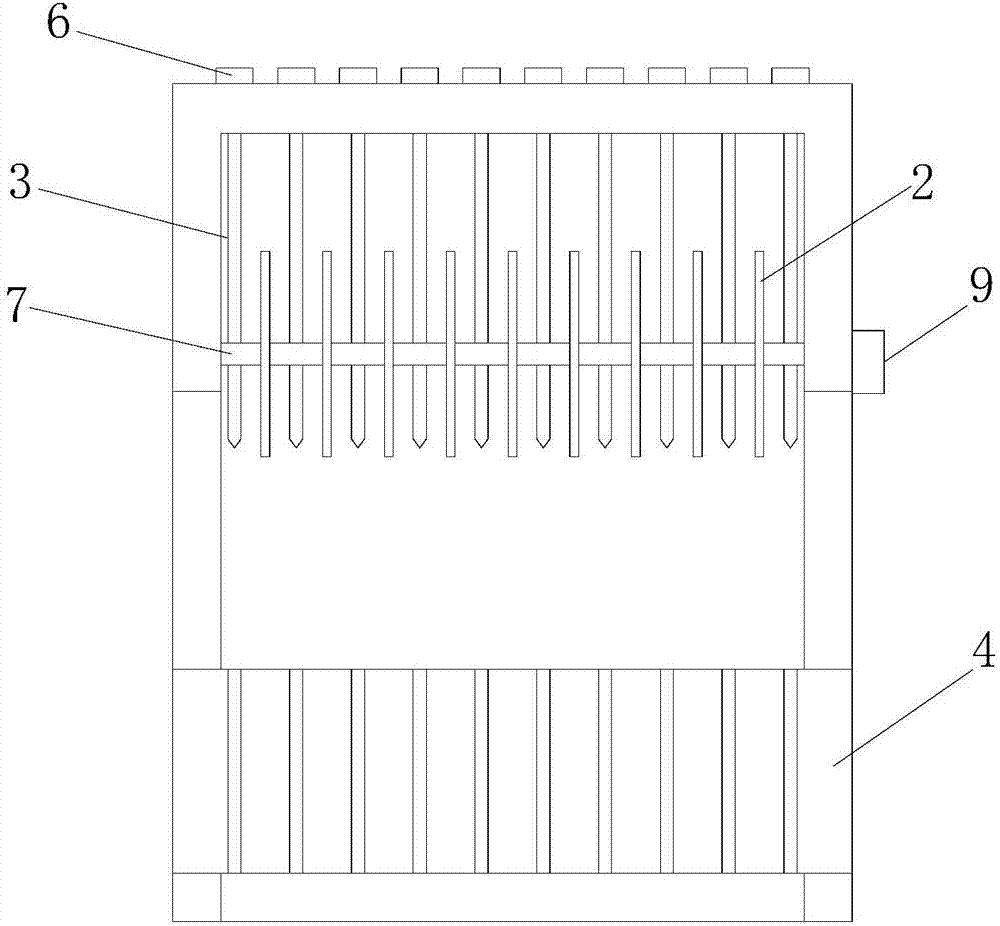 Automatic meat perforation device