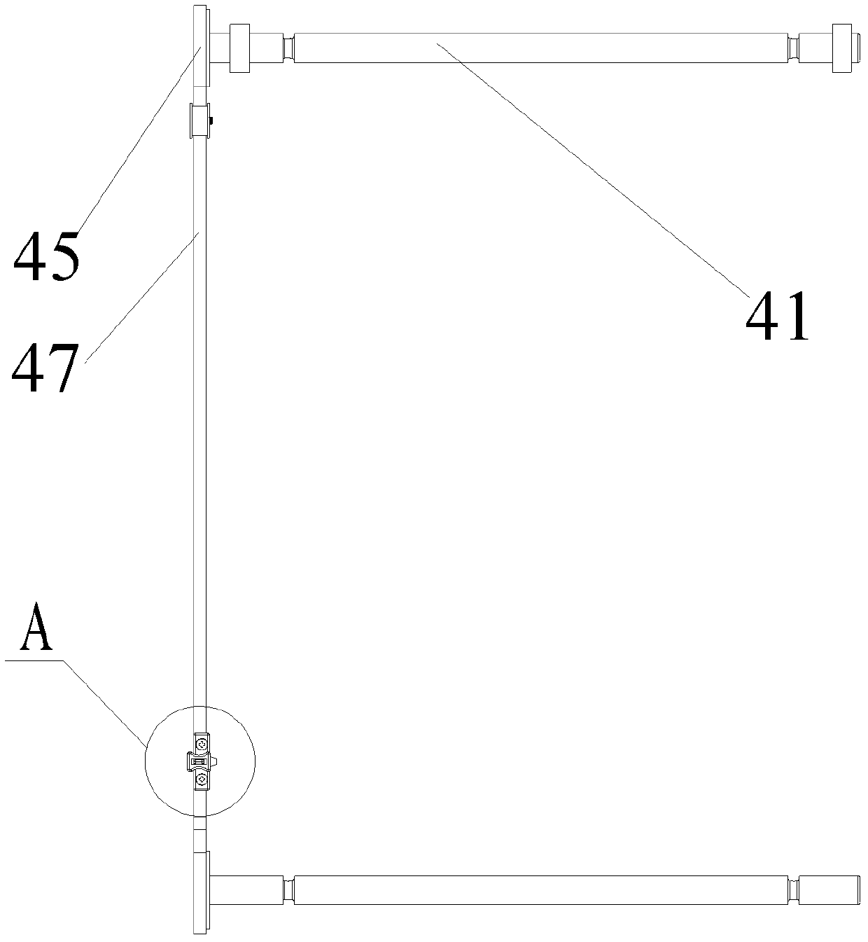 Refrigerator and shelf component thereof