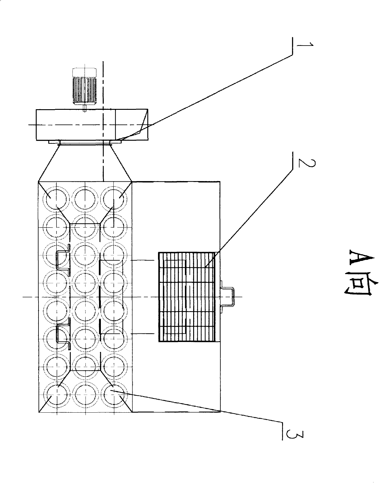 Casting cleaning, polishing and dedusting all-in-one equipment