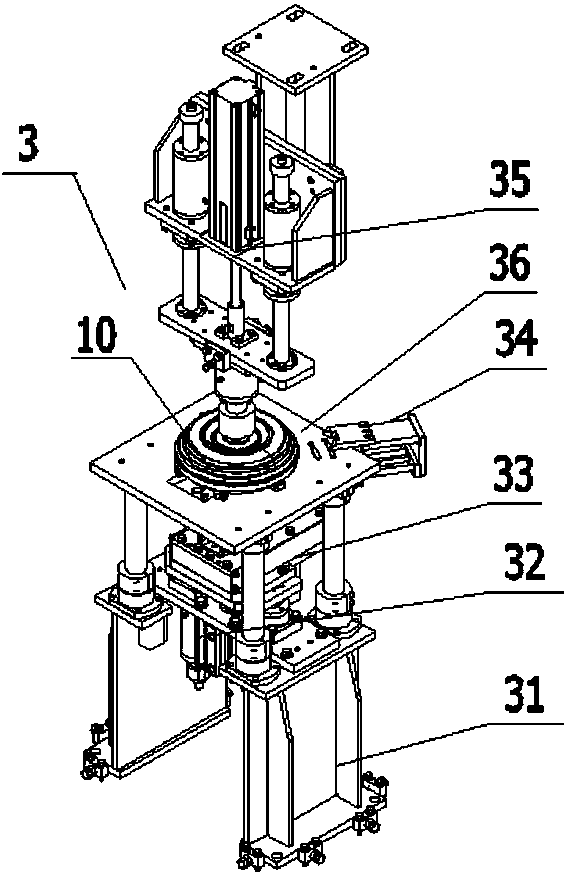 Hydraulic torque converter assembly welding equipment and welding method thereof