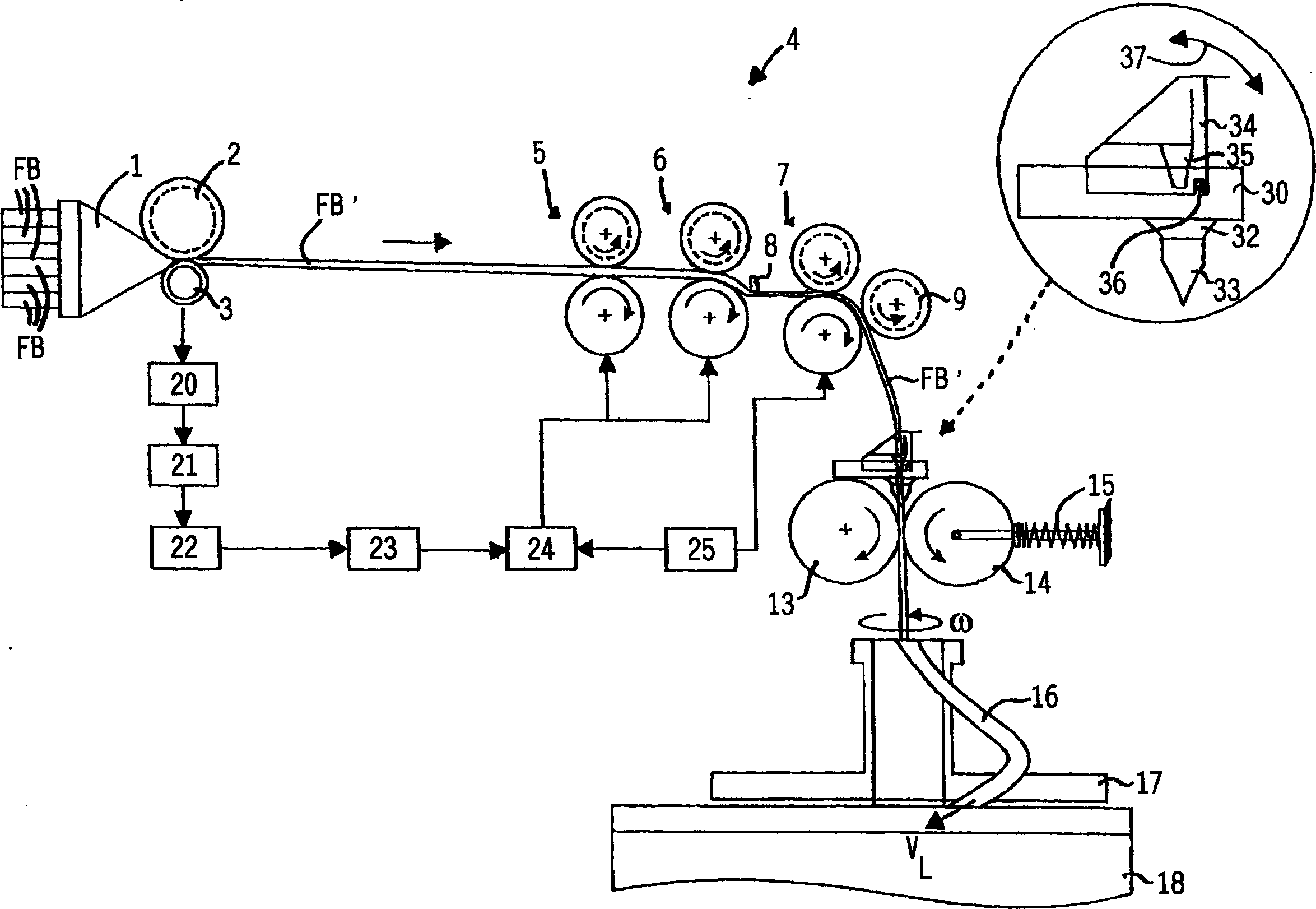 Drawing frame and sliver blocking sensor