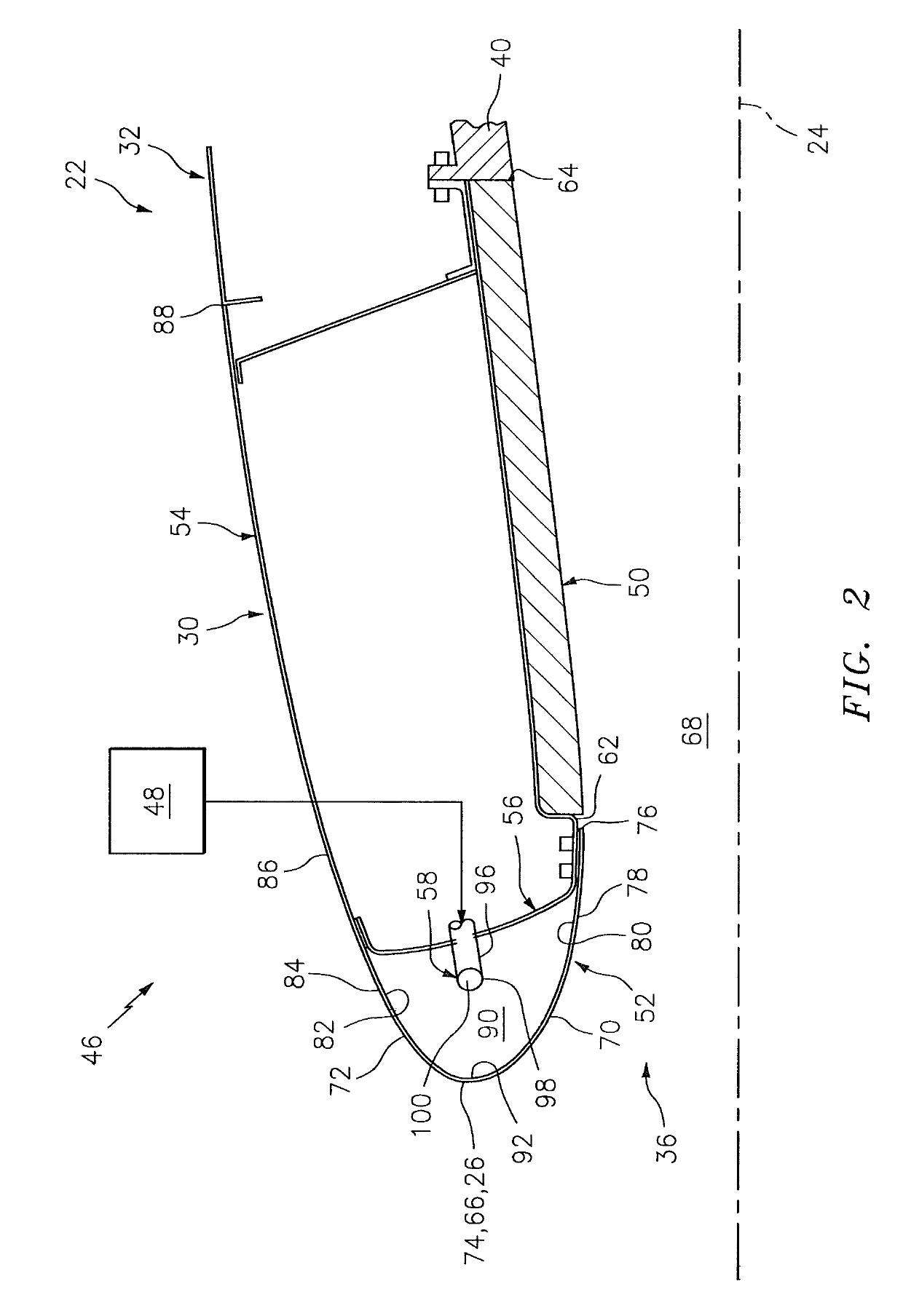 Nacelle inner lip skin with heat transfer augmentation features