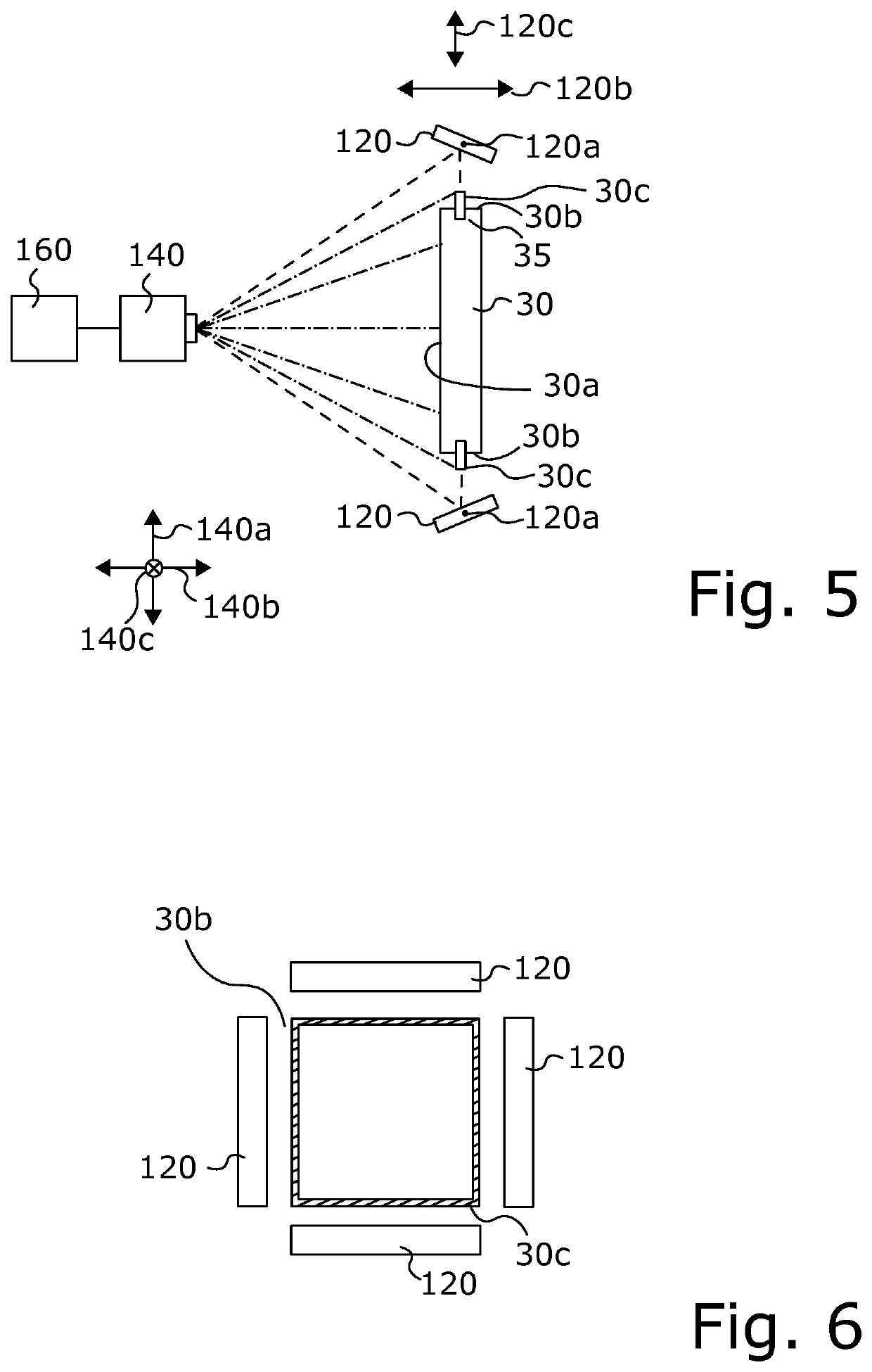 Inspection system and method of inspection for substrate containers