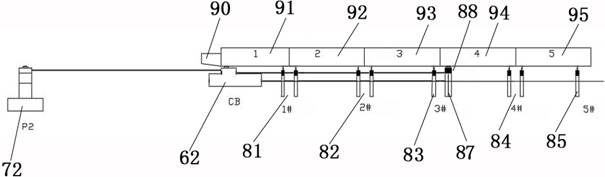 Cable-stayed incremental launching construction method of large-span steel beam