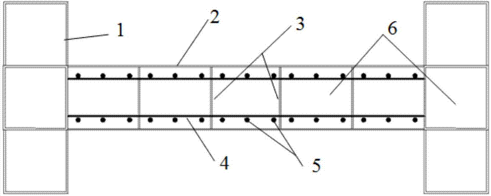 I-shaped multi-cavity double-steel-plate shear wall with built-in steel mesh reinforcement and manufacturing method