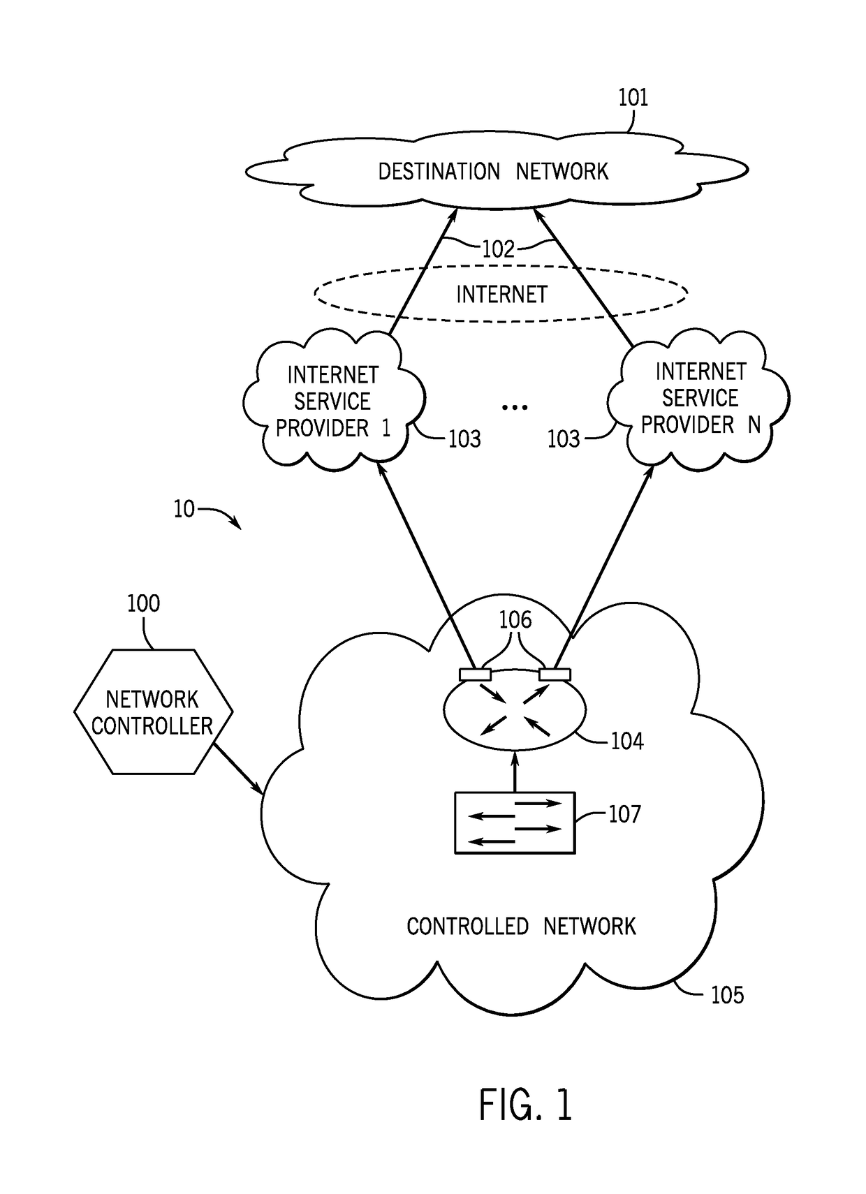 System and method for managing bandwidth usage rates in a packet-switched network