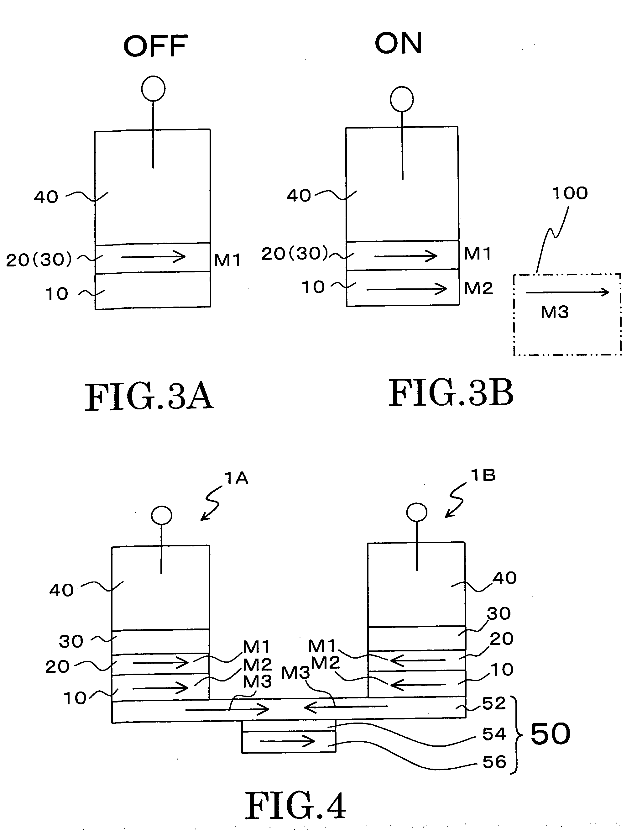 Magnetic switching element and a magnetic memory